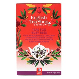 English Tea Shop Teas for Busy Bees Tea Bag Sachets, 20-Piece