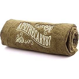 Apothecary 87, Barbers Embroided Shave Towel - 100% Luxury Cotton