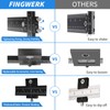 Fingwerk 14-Piece Cabinet Hardware Jig Tool Set, Aluminum Alloy Cabinet