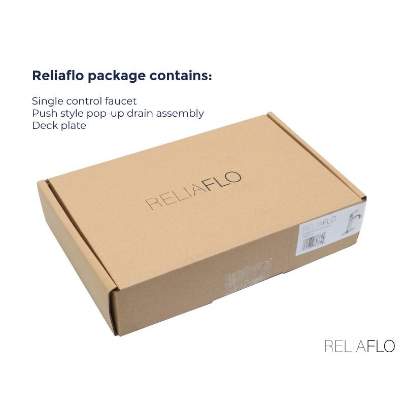 RELIAFLO Single Control Lavatory Faucet in Chrome - L82832-01