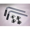 Push Wheelchair Handle Extenders Stroller Bar Extensions, Universal Assist Accessories