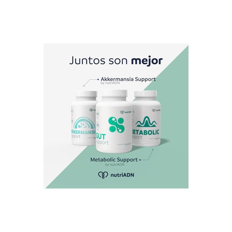 nutriADN – GUT SUPPORT – Suplemento Intestinal 90 Cápsulas |
