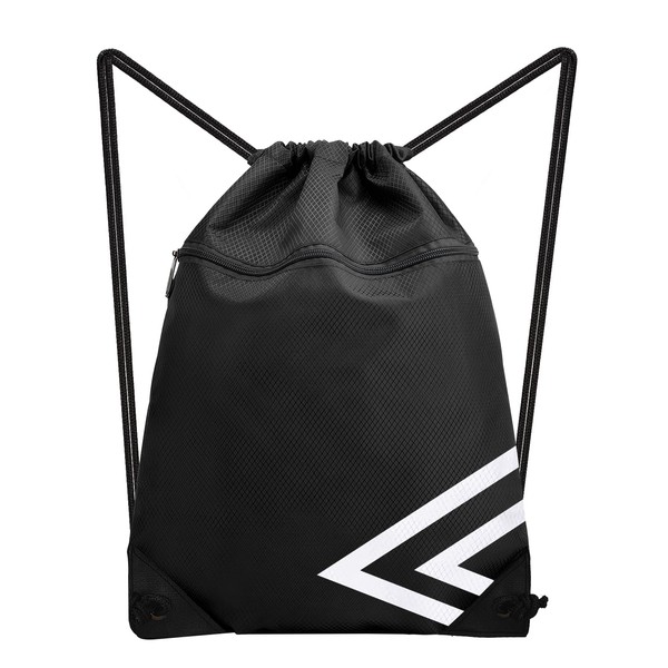 GOHHME Gym Sack, Knapsack, Large Pool Bag, Drawstring Bag, Waterproof,