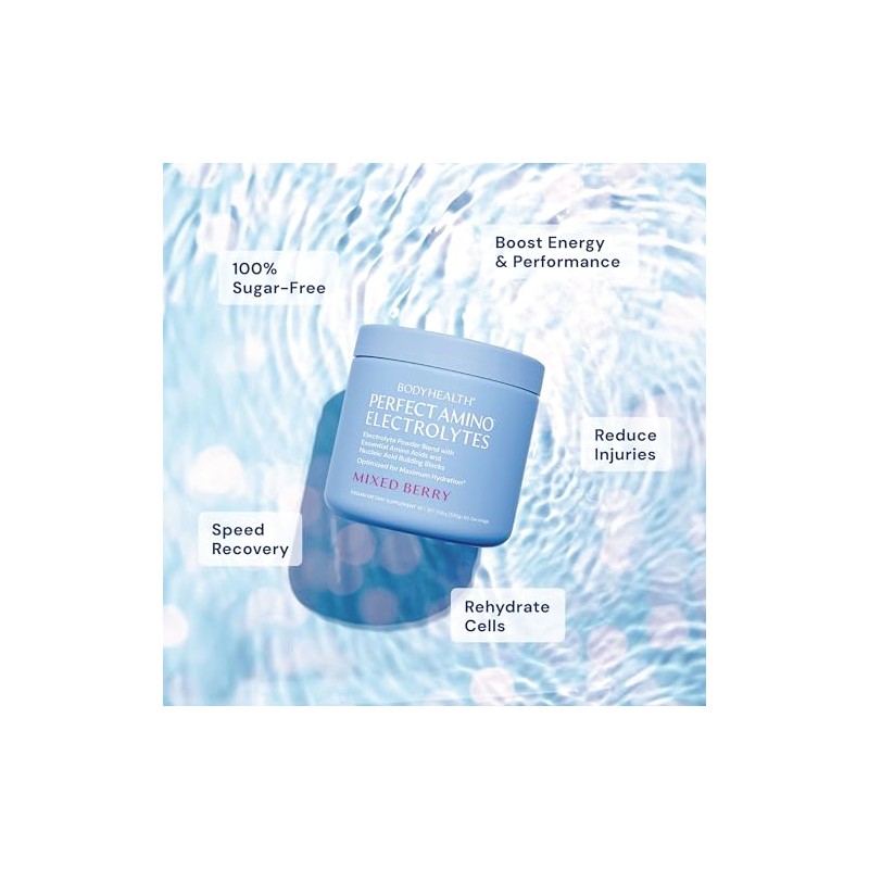 PerfectAmino Electrolytes - Complete Electrolyte Powder with Perfect Amino, Sugar