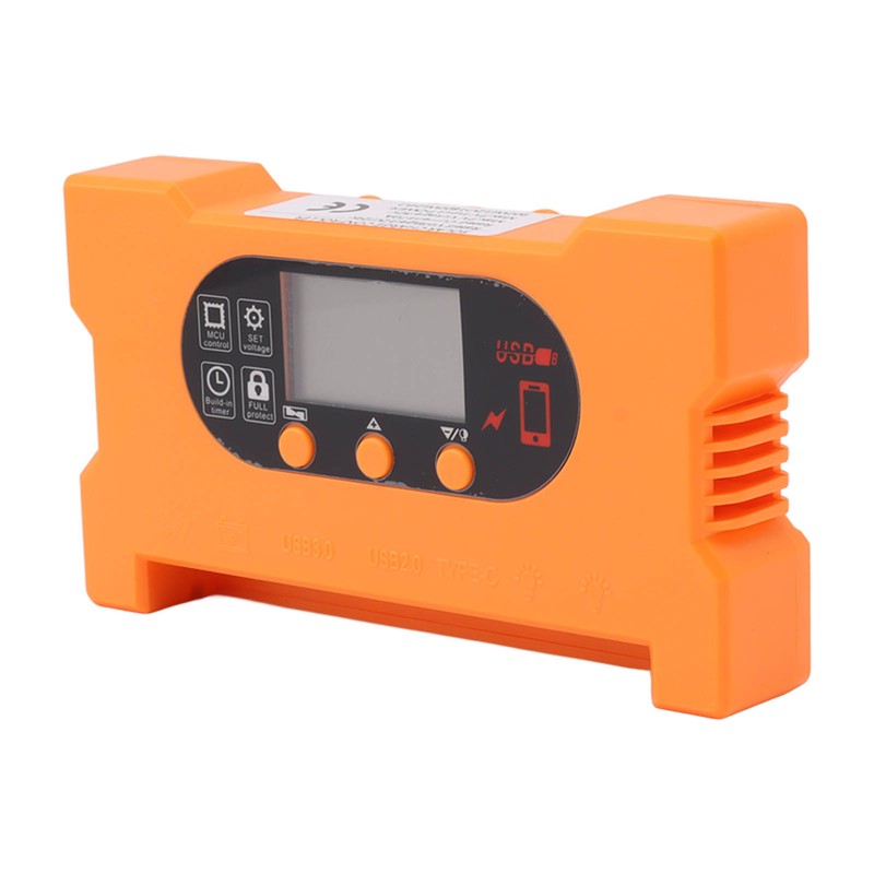 Solar Charge Controller 12V 24V Dual USB Type C Fast
