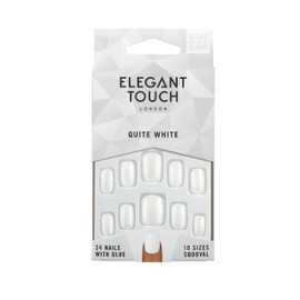 Elegant Touch Core Colour Nails Quite White