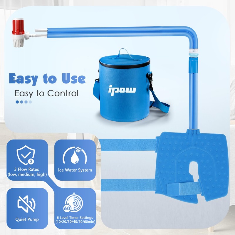 Cold Therapy Machine Ice Machine for Knee After Surgery, Ice