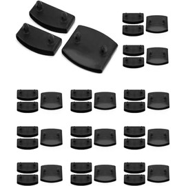 Top Spot 36 Pcs Plastic Bed Slat Caps, Side and Center Bed Slats Holders Replacement for Single, Double and King Size Beds (55mm x 9mm Inside) (24+48)