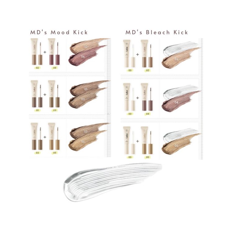 LAKA Pixi Brow Cara 8g, Type:01 Peanut Brown