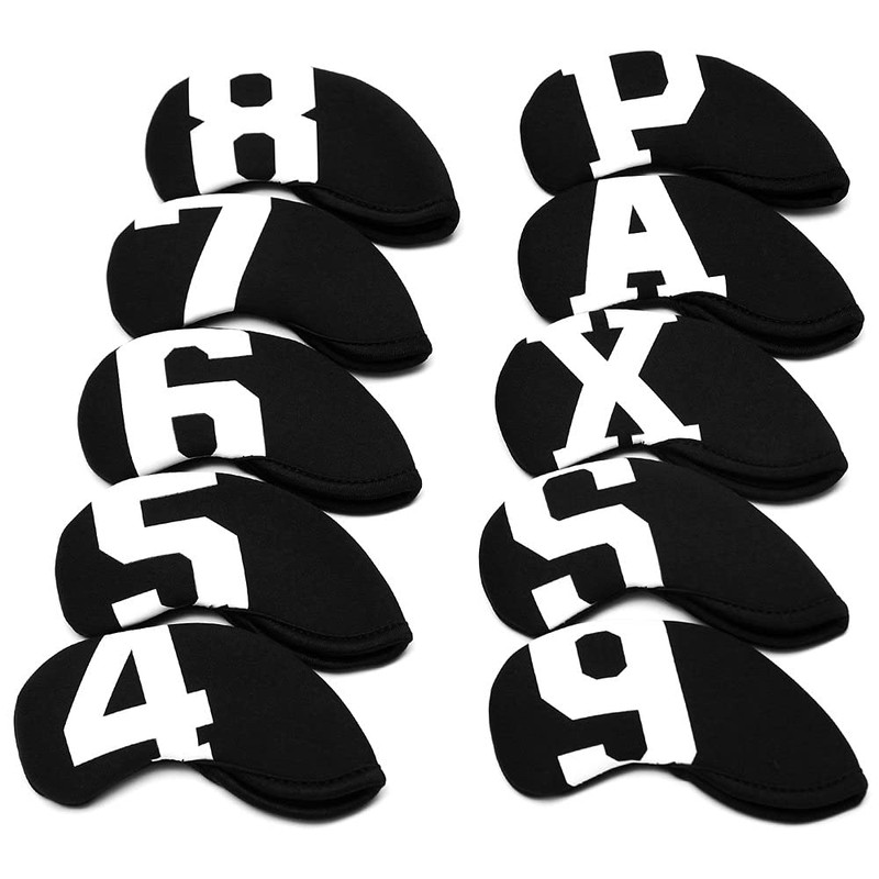Waterproof Neoprene Golf Club Iron Cover Golf Iron Head Covers