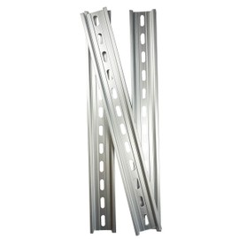 T&G 3 Pieces DIN Rail Slotted Aluminum RoHS 12" Inches Long 35mm Wide 7.5mm High