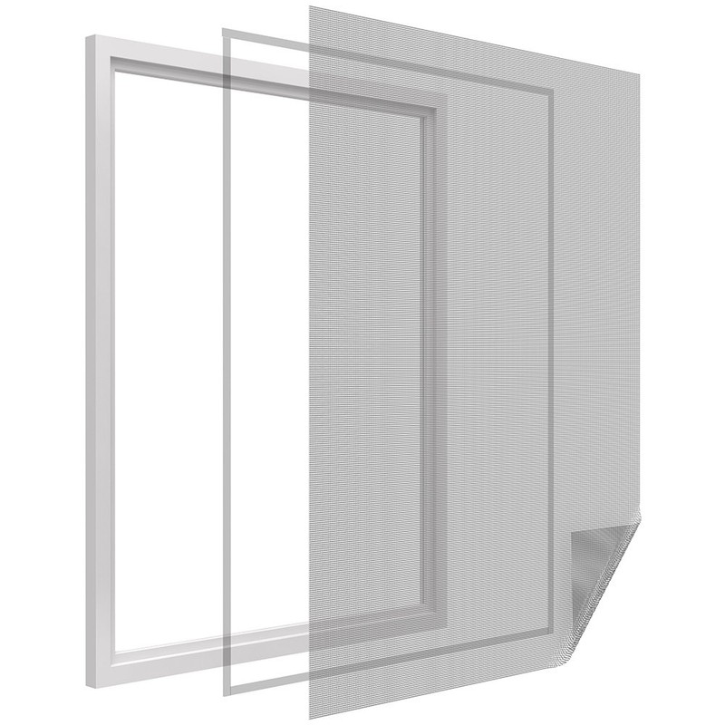Easy Life Fenster-Insekten-/Fliegengitter, 300 x 150 cm, Insektenschutz, kürzbar