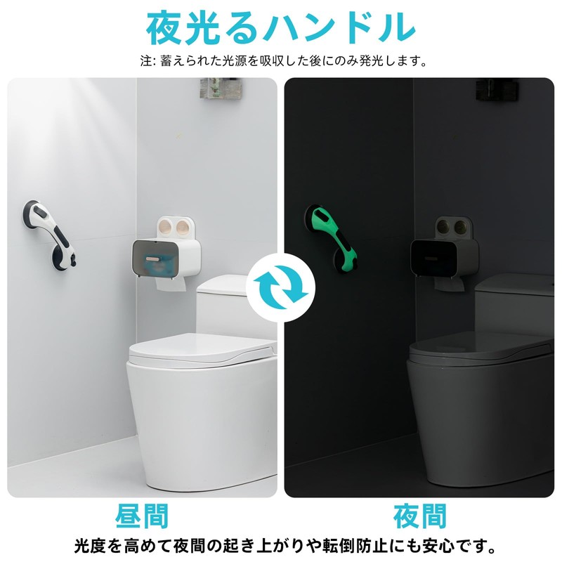 TAILI Bath Handrail, Bathtub Handrail, Strong Suction Cups, Nursing Handrail,