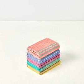 (Solemaman)  QR Stretching Towel Set of 5 Daily routine home that starts with one towel... / (솔레마망)QR 스트레칭 타올 5장 세트 수건 한 장으로 시작하는 데일리 루틴 홈...