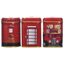 New English Teas Traditions of Britain Mini Tins Gift Pack Loose Tea - pack of 3