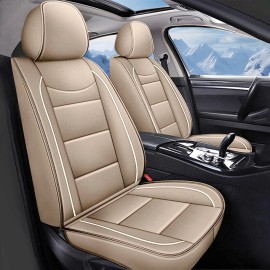 Unbranded For Hyundai Tucson 2005-2024 Car 5-Seat Covers Front Rear PU Leather Cushion Pad