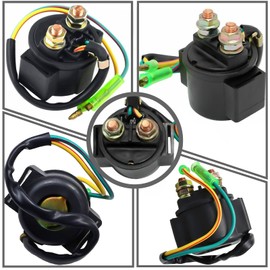 GLENPARTS Starter Solenoid Relay for Honda 300 TRX300EX TRX 300 EX 1993 1994 1995 1996 1997 1998 1999 2000 2001 2002 2003 2004 2005 2006