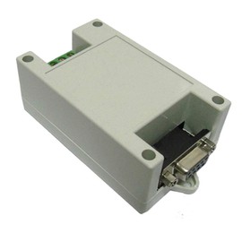 Taidacent Serial Port Control 0-10V Signal Converter RS232 to Analog Voltage Converter Modbus-Rtu Command Control Linear Output