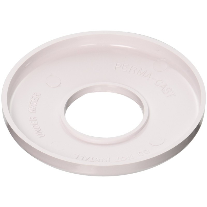 Hayward SP1041 Rosette aus ABS-Kunststoff, rund, für 1-1/2-Zoll-Rohr, Weiß