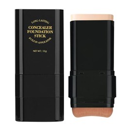 Maquillaje De Base De  Stick Coreano De Cobertura Full Cobertura, Corrector De Fundación De Skin 15g  Imprimación Facial De Doble Cabeza Para Niñas,  