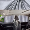 4Pcs Car Curtains Car Side Window Sunshade Curtain Magnetic Rail