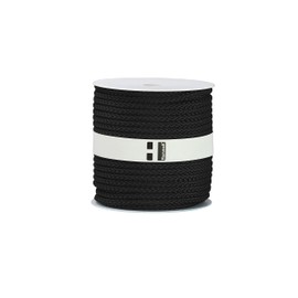 Hummelt Rope Universal Polypropylene Rope 6 mm 50 m Black on a Roll