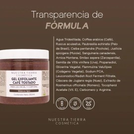 Gel Exfoliante De Café Tostado Anti-celulitis 250ml                                                                                                   