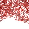 100pcs Paper Clips Prevent Slip Cute Candle Shaped Decorative Metal