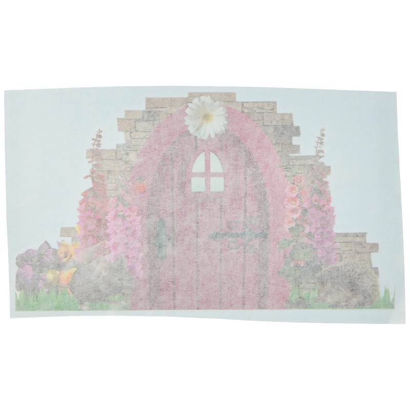 60 Second Makeover Limited Full Colour Purple Fairy Pixie Door