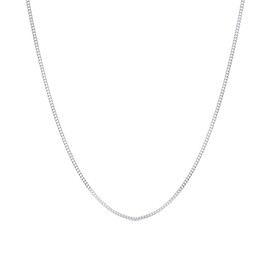 Heather Needham 925 Sterling Silver Curb chain 16" - Premium quality - 1.5mm - weight 3gms - Length 16" Gift boxed 8501/16