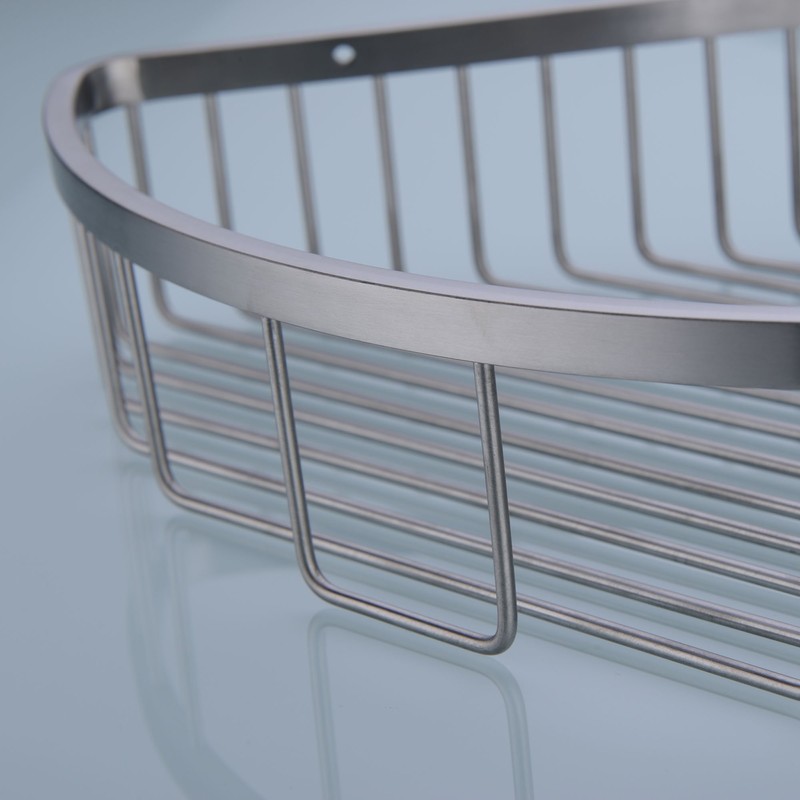 orhemus 304 Stainless Steel Shower Caddy Corner Basket Shelf Bathroom