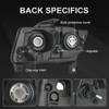 RUIANOMG Headlights Assembly Replacement For Jeep Grand Cherokee 2011 2012