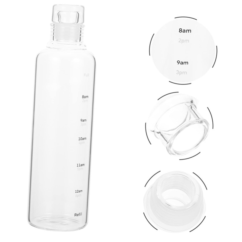 SUPVOX Ergonomic Nozzle Sports Drinking Bottle Gym Water Container Heat