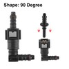 X AUTOHAUX 7.89mm to 8mm 90 Degree Car Fuel Hose