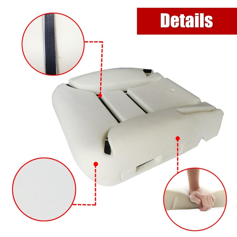 Priprilod Driver Bottom Seat Foam Cushion Compatible with Chevy/GMC Tahoe