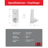 ELEKTROBOCK BT733 Wireless Room Thermostat with Intermediate Socket, 35 m