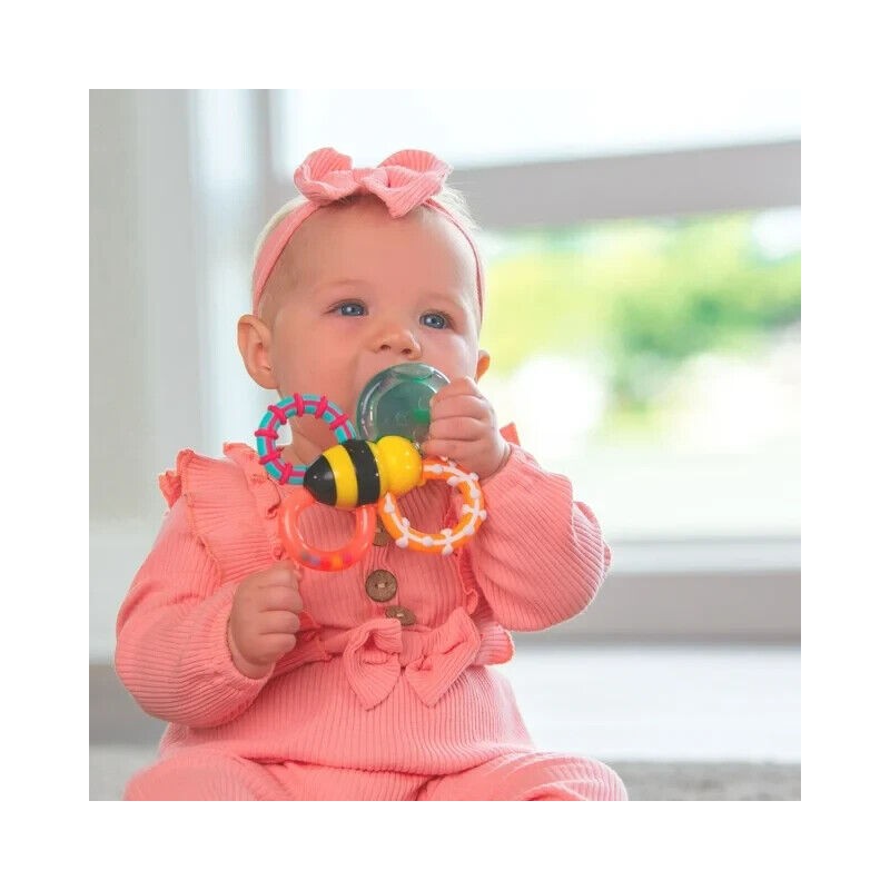 Sassy Baby’s Teether & Rattle Sensory Set - 9 Pcs