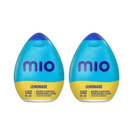 MiO Liquid Water Enhancer - makes 24 servings + Vitamins, 1.62 oz each, (Lemonade, Pack of 2)