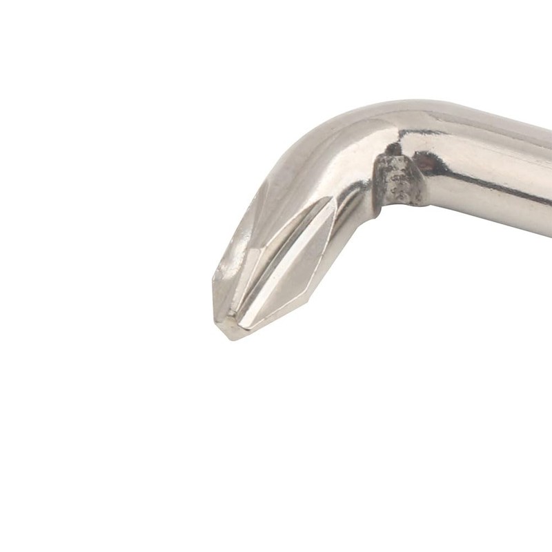 3 Pieces L-shaped Right Angle Screwdriver Set PH0 PH1 PH2