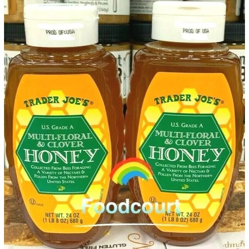 Trader Joe's 2 Packs Trader Joe's Multi-Floral & Clover Honey