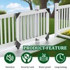 Sliding Gate Kit, Designed Specifically for 2-inch × 4-inch Rails