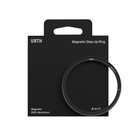Urth 62-77mm Magnetic Step-Up Ring Lens Filter Adapter - Magnetically Attach 77mm Filters to 62mm Camera Lenses