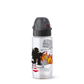 Emsa 518305 Drink2Go Tritan Bottle 0.5 Litre Fireman