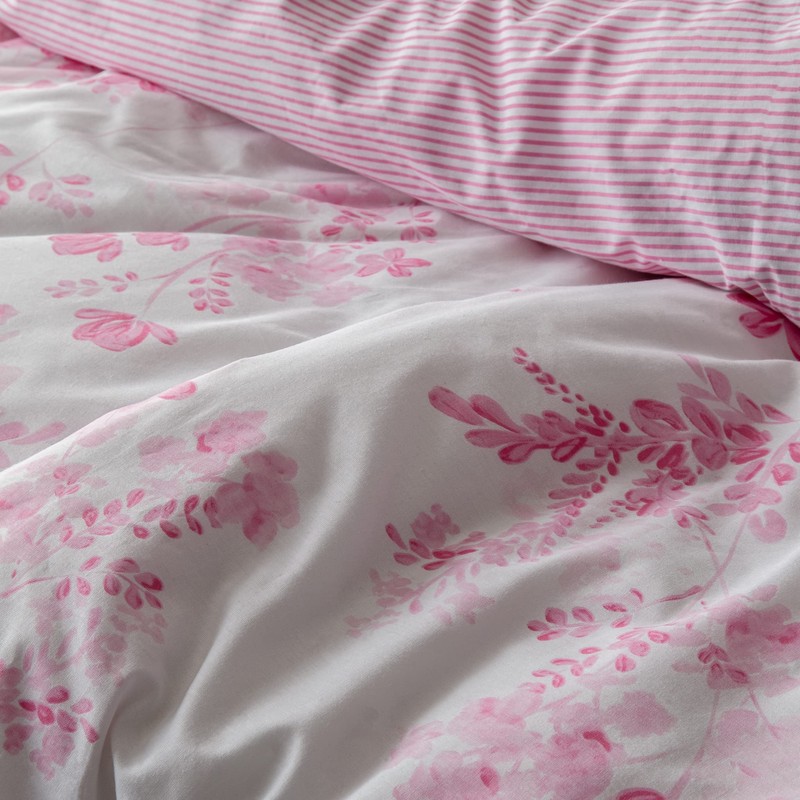 LERUUM Bed Linen Set 140 x 200 cm Cotton Reversible