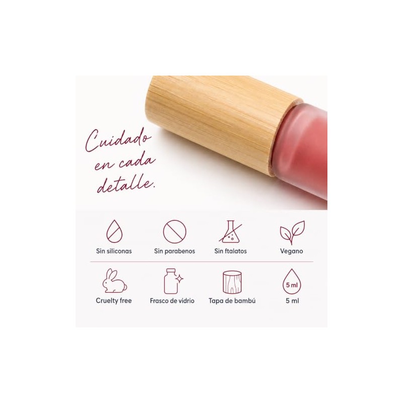 CEIBA Glossy Lip Serum – Aceite Labial con Color e