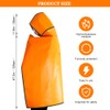 SP ESCRIY Fireproof Cloak Hooded Fire Escape Blanket Emergency Fire