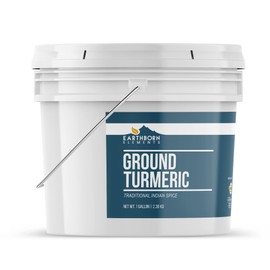 Earthborn Elements Ground Turmeric 1 Gallon Bucket, Aromatic, Bulk Size