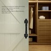 Sliding Barn Door Handle Double Sided Black Barn Door Pull