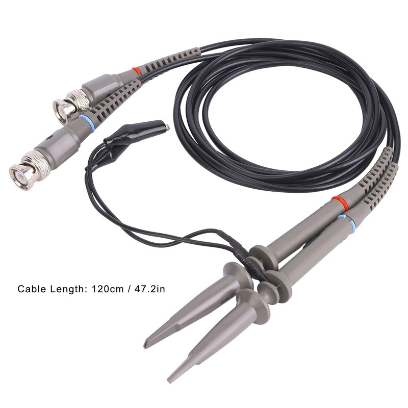 P6100 High Precision Oscilloscope Test Probe Kit 1X 10X 100MHz