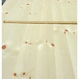 Knotty Pine Wood Veneer 24" x 48" with PSA Peel Stick Adhesive Backer 1/40"